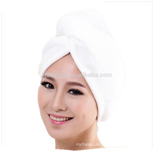 Startseite Microfiber Haar Handtuch Ultra saugfähigen Twist Haar Turban Trocknen Cap Hair Wrap